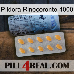 Píldora Rinoceronte 4000 44